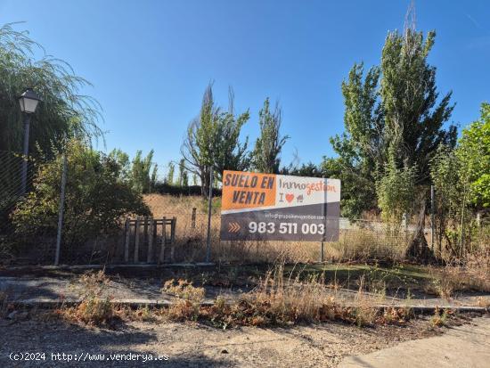 VENTA de TERRENO URBANO en Cigales - VALLADOLID