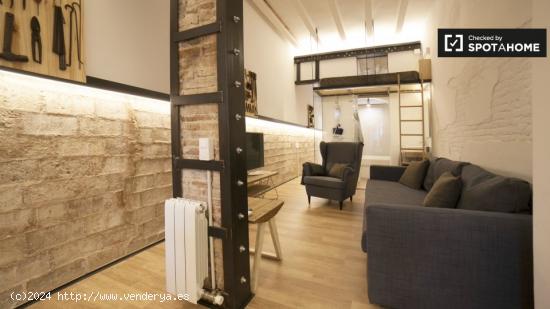 Acogedor apartamento de 1 dormitorio en alquiler en Gràcia - BARCELONA