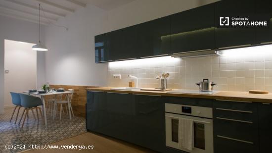 Moderno piso de 2 habitaciones en alquiler en El Raval - BARCELONA