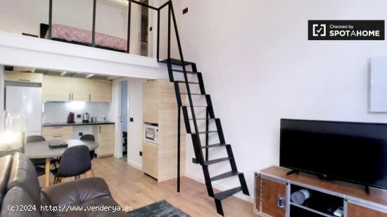 Precioso apartamento de 1 dormitorio en alquiler al lado del Paseo La Castellana - MADRID