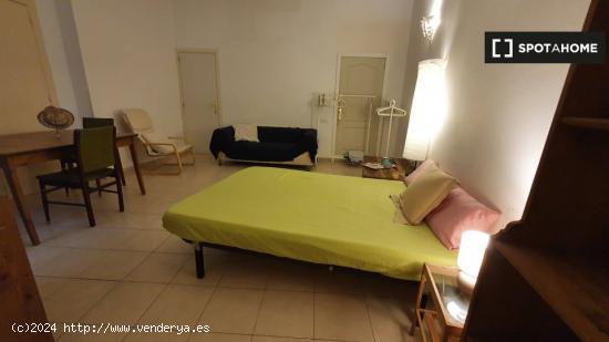 Amplia habitación en alquiler en un apartamento de 5 dormitorios cerca de La Rambla, Barcelona - BA