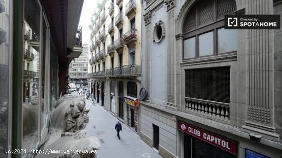 Acogedora habitación en un apartamento de 3 dormitorios en Barri Gòtic - BARCELONA