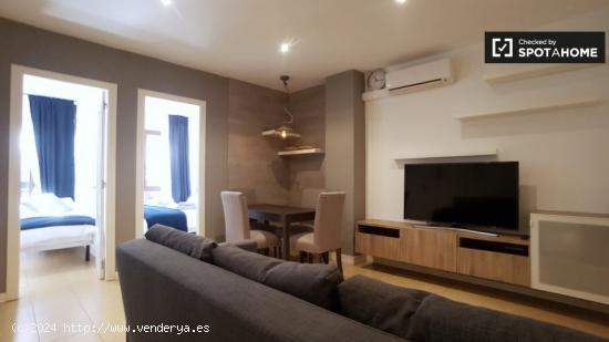 Elegante apartamento de 2 dormitorios en alquiler en Gràcia - BARCELONA