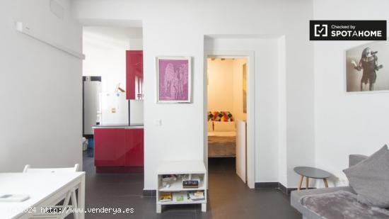 Moderno apartamento de 1 dormitorio en alquiler en Malasaña - MADRID