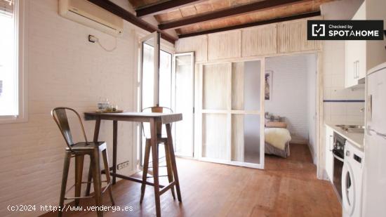 Acogedor apartamento de 1 dormitorio en alquiler en La Barceloneta - BARCELONA