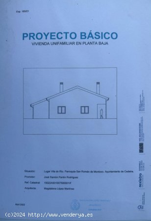 Parcela en venta en construcción en Cedeira (La Coruña)