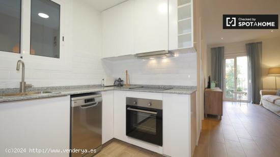 Apartamento contemporáneo de 2 dormitorios en alquiler en Gracia - BARCELONA