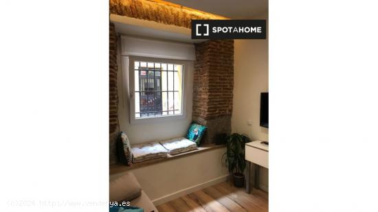 Moderno apartamento de 1 dormitorio en alquiler en el centro de Lavapiés. - MADRID