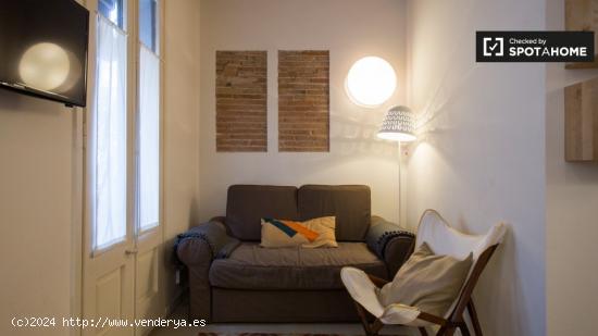 Elegante apartamento de 1 dormitorio en alquiler en La Barceloneta - BARCELONA