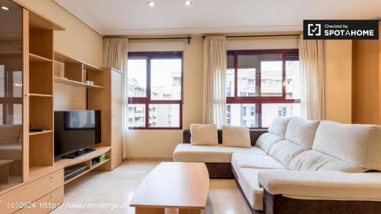 Increíble apartamento de 1 dormitorio con piscina y aire acondicionado para alquilar en el relajado