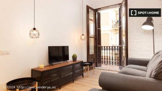 Airy apartamento en alquiler de 2 dormitorios cerca de la playa en La Barceloneta - BARCELONA