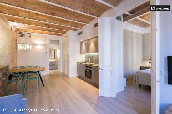  Apartamento de 1 dormitorio en alquiler en Barcelona - BARCELONA 