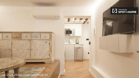 Apartamento bien equipado de 1 dormitorio en alquiler en diversos Lavapiés - MADRID