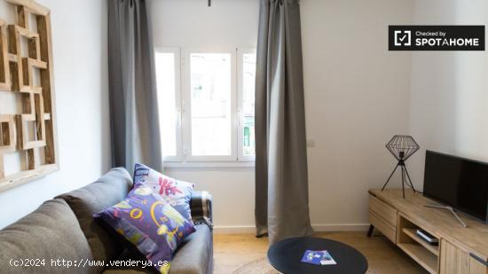 Elegante apartamento de 1 dormitorio en alquiler en Gràcia - BARCELONA