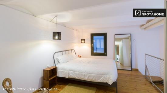 Elegante apartamento de 1 dormitorio en alquiler cerca de la Font Màgica de Montjuïc en Poble Sec 