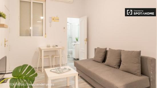 Elegante apartamento de 1 dormitorio en alquiler en el animado Lavapiés - MADRID