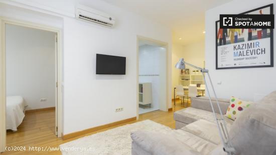 Elegante apartamento de 1 dormitorio con aire acondicionado en alquiler en Salamanca - MADRID