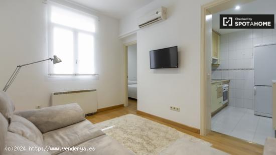 Elegante apartamento de 1 dormitorio con aire acondicionado en alquiler en Salamanca - MADRID