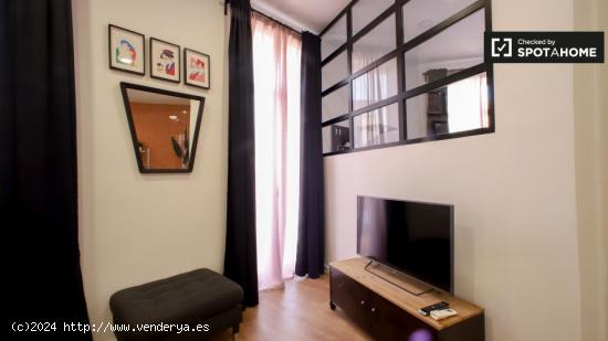 Apartamento de 1 dormitorio abierto en alquiler en Extramurs - VALENCIA