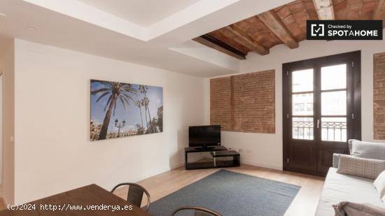 Moderno apartamento de 2 dormitorios en alquiler en L'Eixample - BARCELONA