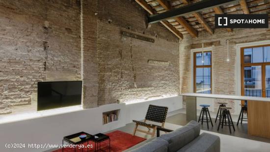 Elegante apartamento con 1 dormitorio en alquiler cerca de la Universidad Europea de Valencia en La 