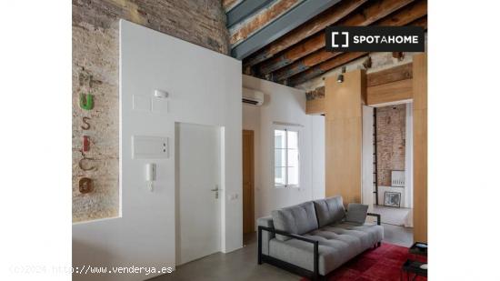 Elegante apartamento con 1 dormitorio en alquiler cerca de la Universidad Europea de Valencia en La 