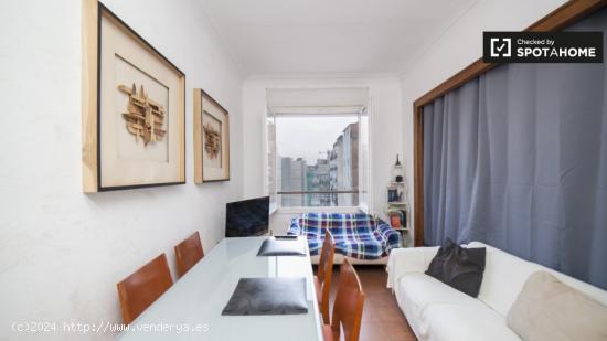 Acogedora habitación en alquiler en apartamento de 4 dormitorios en L'Esquerra de l'Eixample - BARC