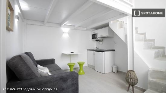 Estudio monocromo en alquiler en Usera - MADRID