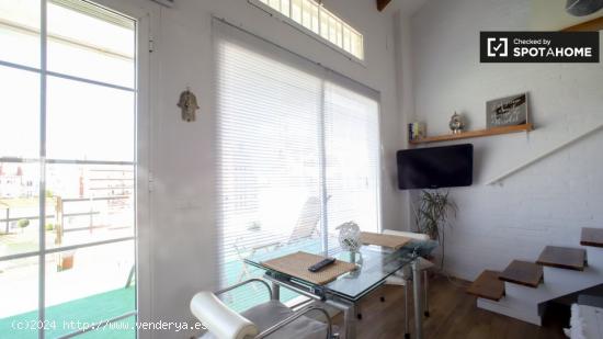 Precioso apartamento de 2 dormitorios con preciosa terraza en alquiler en el centro del Eixample - V