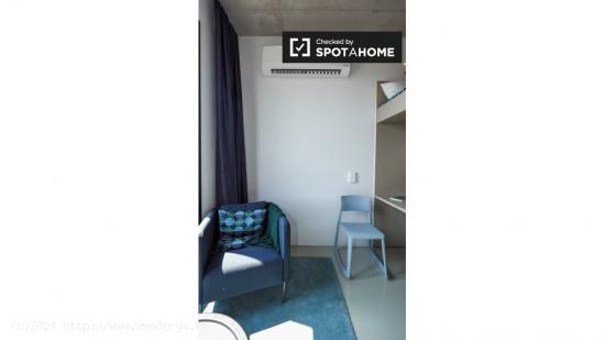 Moderno apartamento estudio con acceso a la piscina en alquiler en Poblenou - BARCELONA