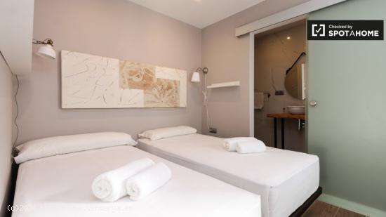 Precioso apartamento de 1 dormitorio con aire acondicionado en alquiler en Horta-Guinardó - BARCELO