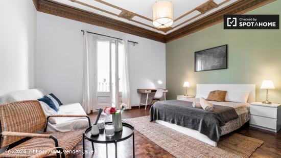 Elegante habitación en alquiler en apartamento de 9 dormitorios, L'Esquerra de l'Eixample - BARCELO