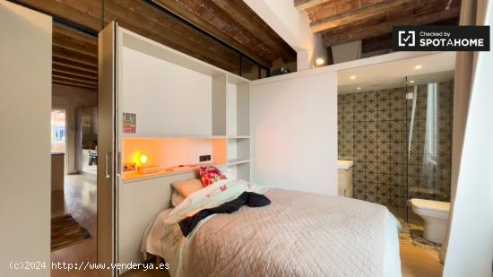 Gran apartamento de 1 dormitorio en alquiler cerca de Palau Robert en Gràcia - BARCELONA