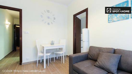 Apartamento moderno de 2 dormitorios con estudio en alquiler en el Eixample central - BARCELONA