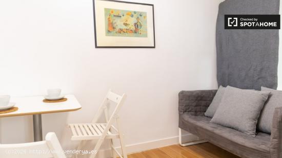 Apartamento de 1 dormitorio en alquiler en Almagro y Trafalgar - MADRID