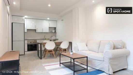 Apartamento moderno de 1 dormitorio, cerca del metro de Tetuán, en Tetuán - MADRID