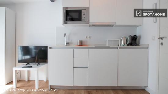 Moderno apartamento estudio con terraza en alquiler en Tetuán - MADRID