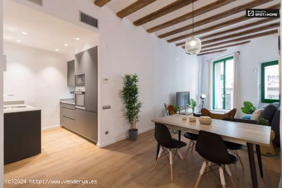  Apartamento de 1 dormitorio en alquiler en Barcelona - BARCELONA 