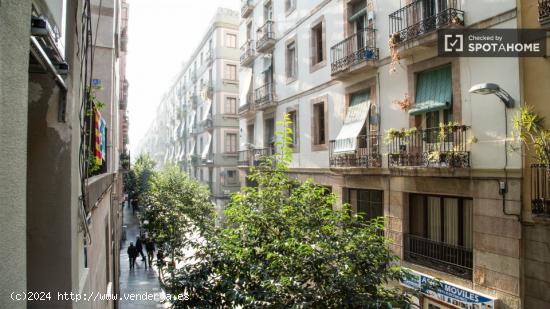 Habitación con llave propia en piso de 4 habitaciones, El Raval - BARCELONA