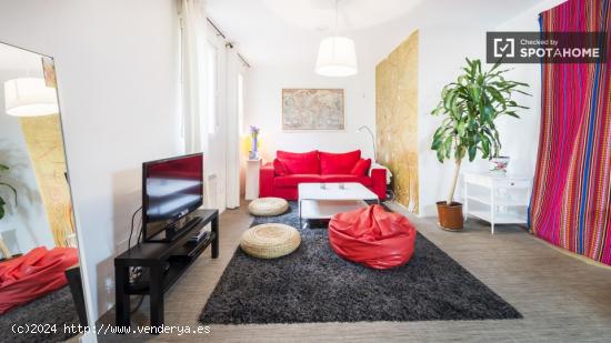 Muy bien decorado apartamento de 1 dormitorio en alquiler en el centro de Madrid - MADRID