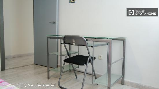 Habitación acogedora con calefacción en piso compartido, Benimaclet - VALENCIA