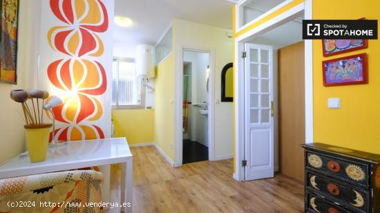 Acogedor apartamento de 1 dormitorio en alquiler en Tribunal - MADRID