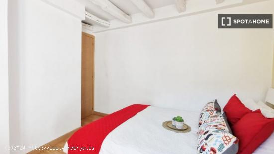 Habitación acogedora con armario independiente en el apartamento compartido, Puerta del Sol - MADRI