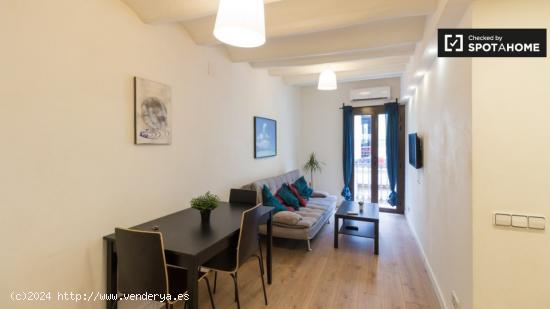 Apartamento de 1 dormitorio en alquiler en Ciutat Vella, Barcelona. - BARCELONA