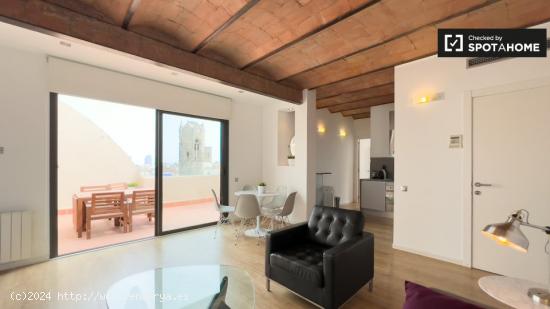 Apartamento de 3 dormitorios en alquiler en el Barrio Gótico. - BARCELONA