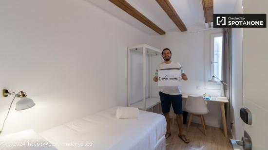 Se alquila habitación individual en coliving en el Barrio Gótico - BARCELONA