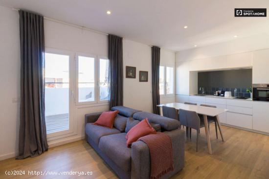  Apartamento entero de 1 dormitorio en Barcelona - BARCELONA 