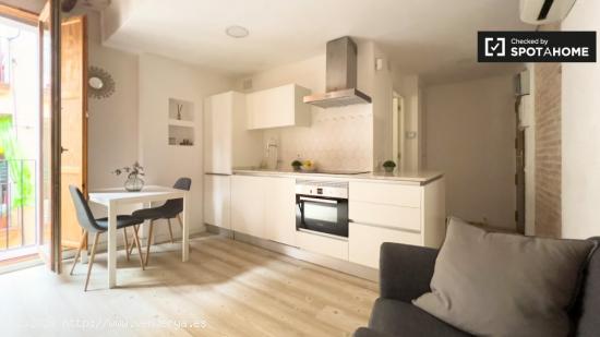 Apartamento de 1 dormitorio en alquiler en El Raval - BARCELONA