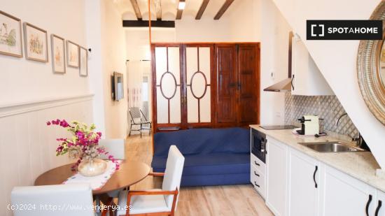 Apartamento entero de 1 dormitorio en València - VALENCIA