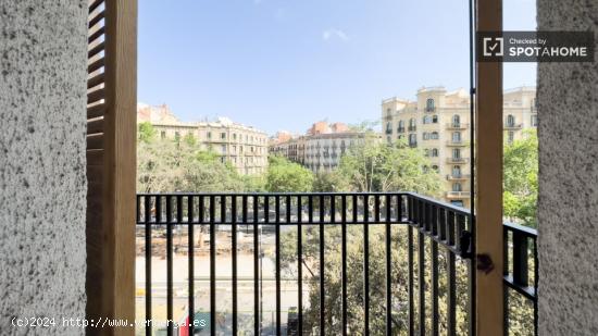 Se alquila habitación en piso de 8 habitaciones en Barcelona - BARCELONA